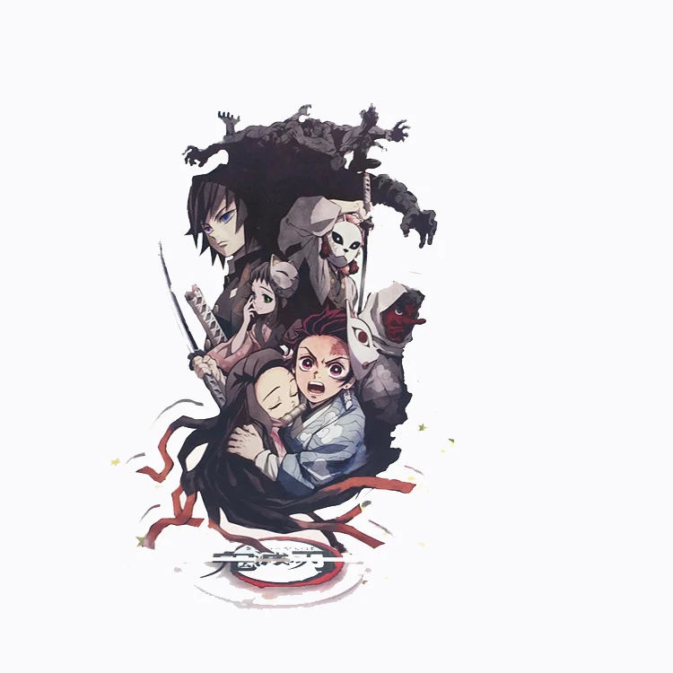 Demon Slayer Kimetsu no Yaiba брелок акриловые украшения Kamado Tanjirou японский косплей реквизит украшения - Цвет: 26