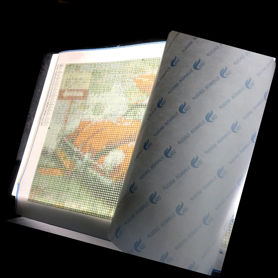 Storage Bag Led Pad Kits A4/A5-Size Three Level Dimmable Led Light Pad Eye-Protection Easier for Diamond Painting Embroidery