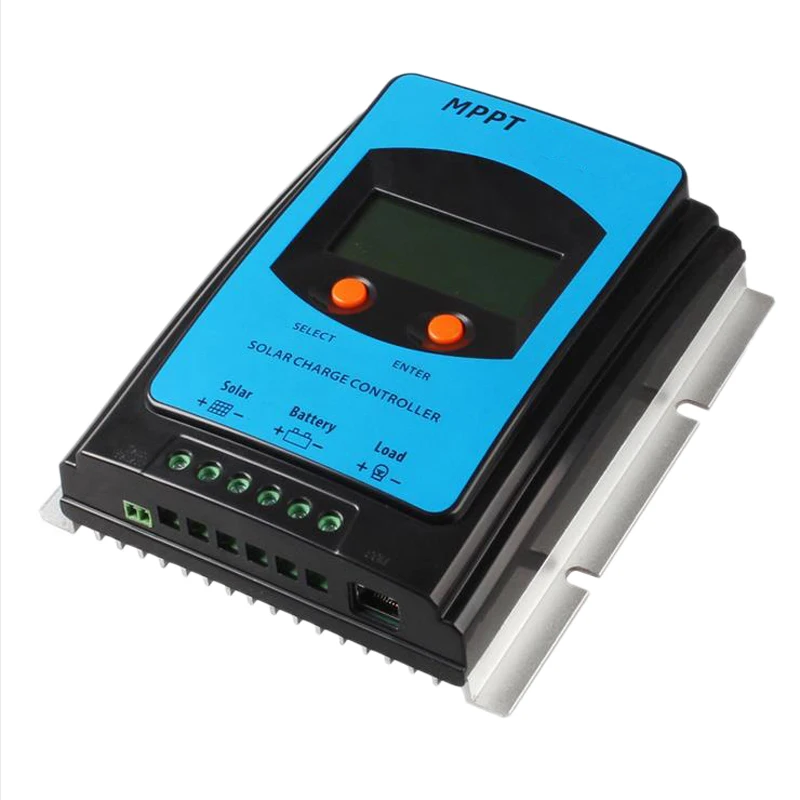 Солнечный контроллер заряда и разряда 12V24V автоматически распознает MPPT 30A Солнечный контроллер