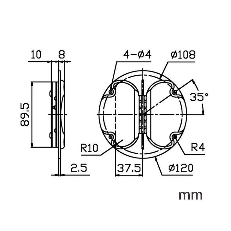 Плоский твитер аналоговый изодинамический динамик AMT Unit ленточный