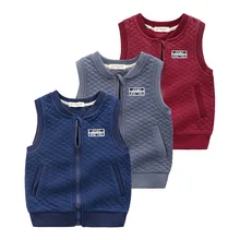 Стиль; сезон осень; модная детская одежда в Корейском стиле; хлопковая рубашка на молнии для мальчиков; жилет для мальчика
