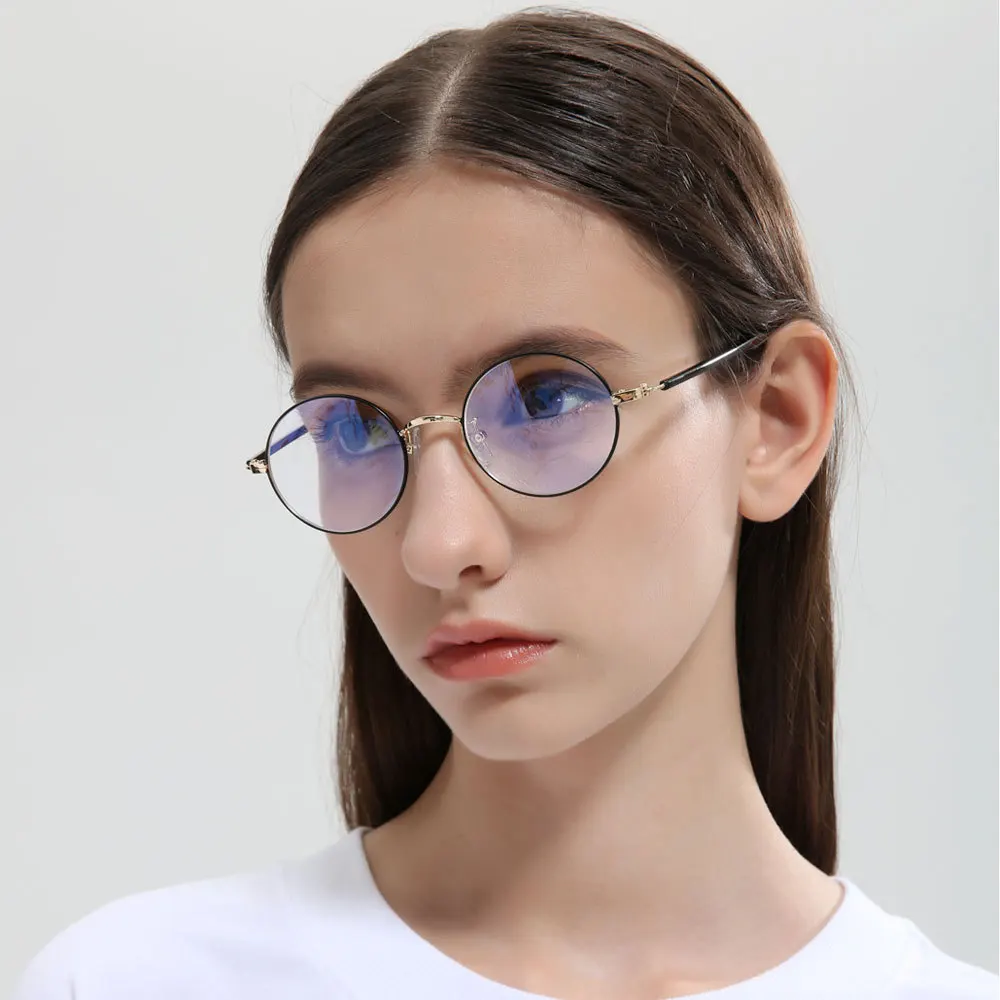 Vazrobe маленькая круглая оправа для очков для мужчин и женщин винтажные круглые очки мужские очки для очков по рецепту очки для женщин Nerd
