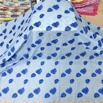 

Factory price new Dry cotton Lace African High Quality Swiss Lace With stones For Nigerian Evening Dresses Winn228v Yellow