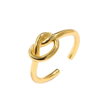 

S925 sterling silver ring INS simple lines interwoven cross female ring personality opening silver ring for women gift A30