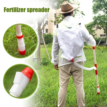

Agricultural Tool Multifunctional Tree Top Single Tube Labor Saving With Bag Manual Dressing Vegetable Home Fertilizer Spreader