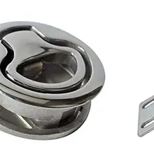 Аксессуары для лодок, Морская Лодка, нержавеющая сталь, 2 дюйма, заподлицо, Натяжной люк, защелка