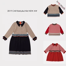 Детские свитера; коллекция года; CBC; Новинка; сезон осень-зима; Модный вязаный пуловер для мальчиков и девочек; хлопковые топы для маленьких детей; верхняя одежда