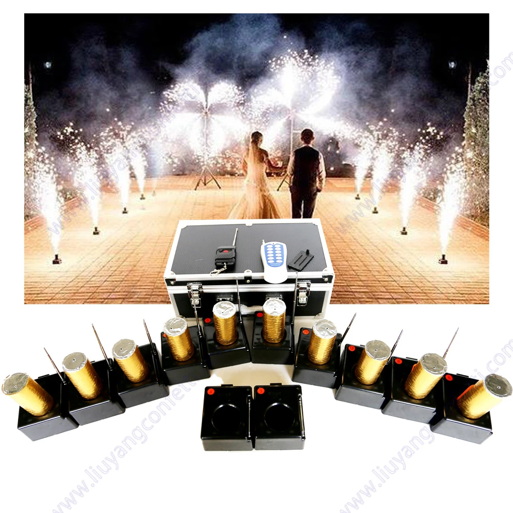 Fountain Firework Firing System Wireless Remote Control Stage Cold Pyro