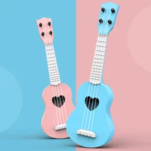 Детская гитара Ukelele, музыкальная игрушка, обучающая игрушка для мальчиков и девочек, рождественский подарок для детей