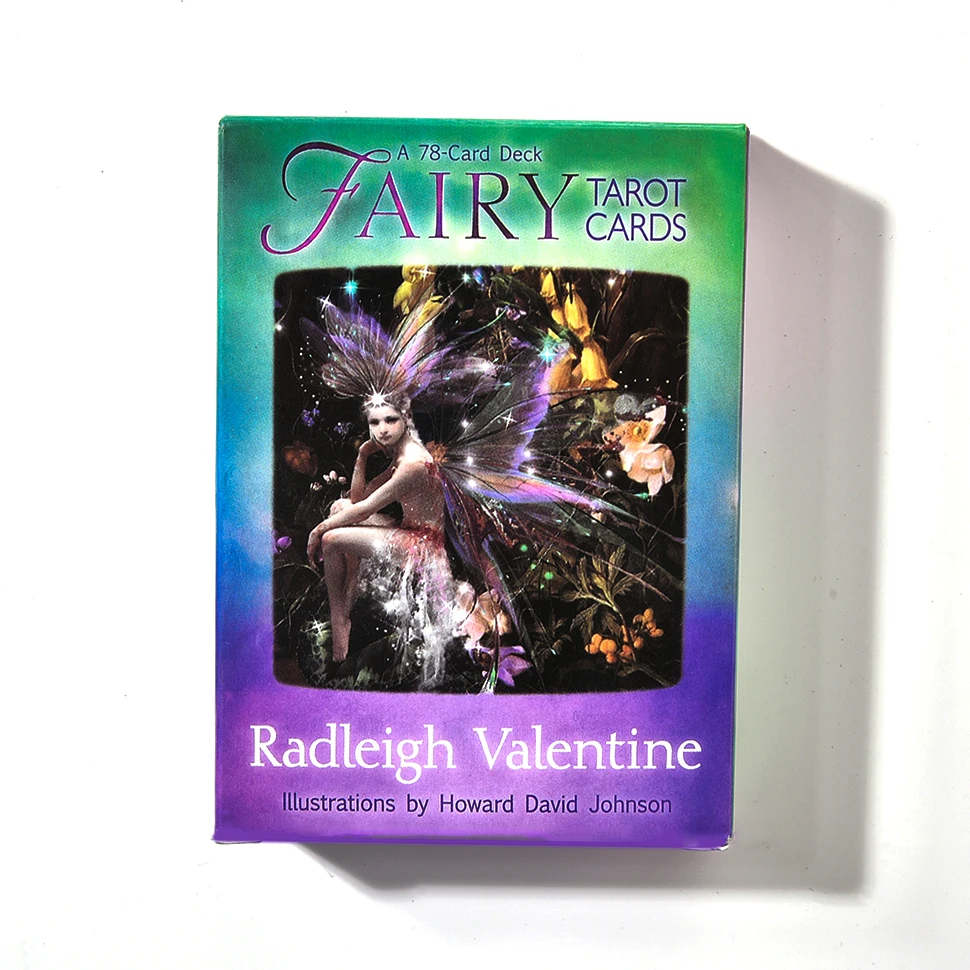 

Fairy Tarot Cards A 78 Card Deck Radleigh Valentine lllustrations Board Oracle Party Game Divination Collections