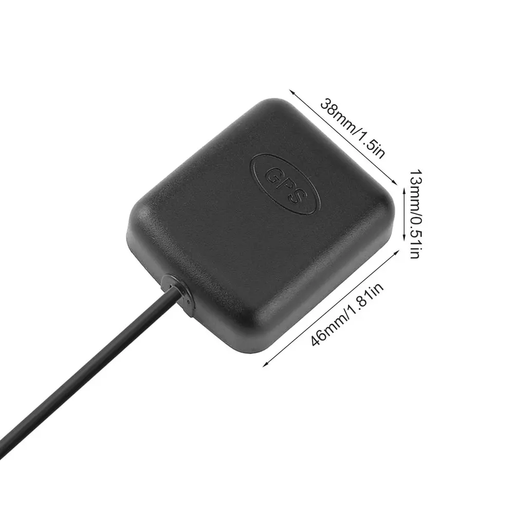 1575,42 MHz Автомобильная gps антенна активная дистанционная антенна RP-SMA штыревой разъем сигнальный адаптер Автомобильная DVD gps навигационная антенна