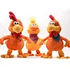 Crazy Funny Dancing Doll Singing Cock Duck, Frog Chicken Electric Musical Stuffed Plush Toy Loud Rooster Toys For Children ► Photo 1/6