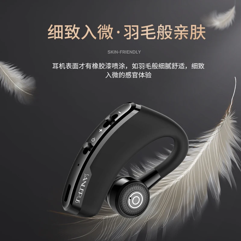 SANLEPUS Bluetooth наушники беспроводные гарнитура с HD микрофоном для телефона iPhone