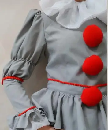 Стивен Кинг это Косплей Костюм клоунский костюм дети взрослые мужчины женщины костюм необычный костюм на Хэллоуин костюм клоуна