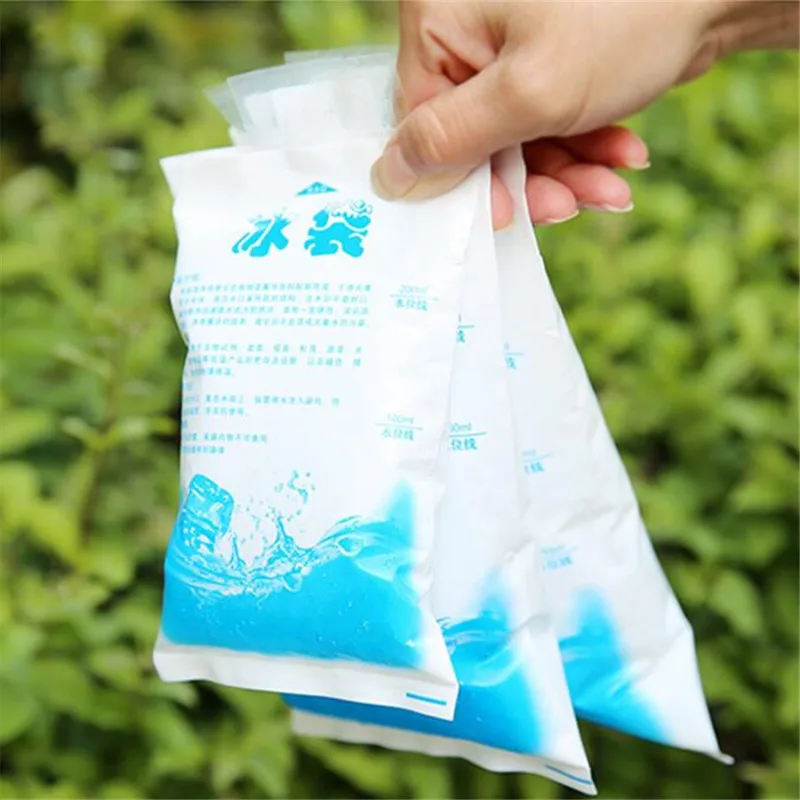 Set of 10 Reusable Insulated Gel Ice Packs