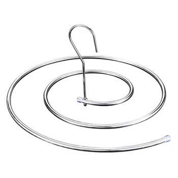 

Spiral Quilt Sheets Hanger Stainless Steel Rotating Drying Rack Save Space Blanket Hanger Round For Outdoor Home Balcony