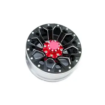 

RC Rock Crawler Metal Wheel Rim 1.9 Inch Beadlock Metal Wheel Hub 1/10 Car Spare Set for SCX10 for km2 for TRX4 for 90046