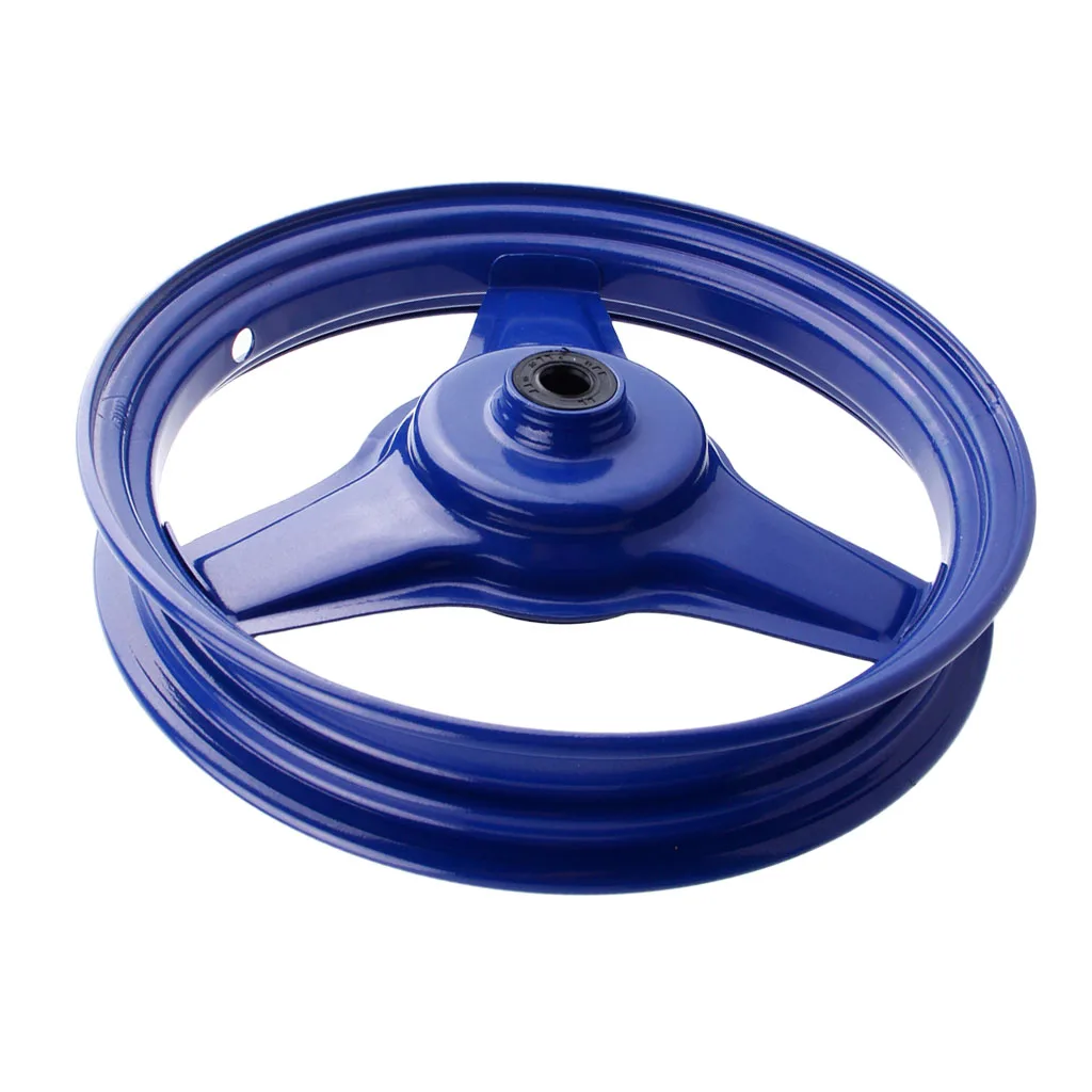Front Rim Wheel Replacement Part - Fit for Yamaha PY50 & PW50 Motorcycle -27cm 10-inch - Blue