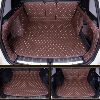 

Custom fit Hight side Car trunk mats cargo Liner for Ford Fiesta Mk7 Edge Escape Kuga Fusion Mondeo Ecosport Explorer Focus 6D c