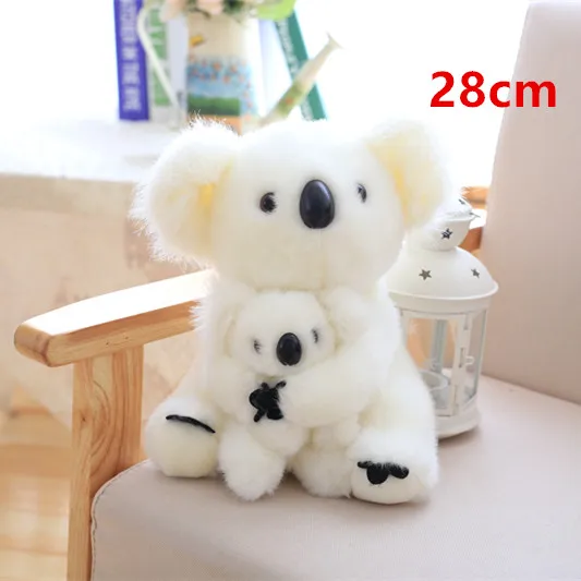 Big Soft Koalas Bear Plush Toys Adventure Koala Doll Kawaii Simulation Mother Kids Koalas Birthday Christmas Gift For Kids Baby
