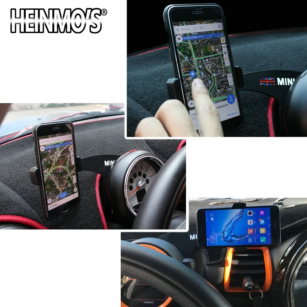 Держатель для телефона MINI Cooper R55 R56 R57 GPS Стайлинг автомобиля интерьерный