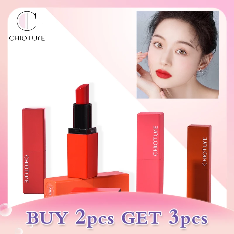 

Chioture matte lipstick set 5 colors/kits velvet long-lasting lipstick sets 5pcs/ kit Waterproof Nude Lipstick Moisturizer lips