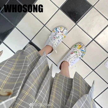 

Women Casual Sneakers Woman Real Leather Shoes Female Brand Canvas Shoes Ladies Slip On Sport Sneakers Zapatos De Mujer Trainers