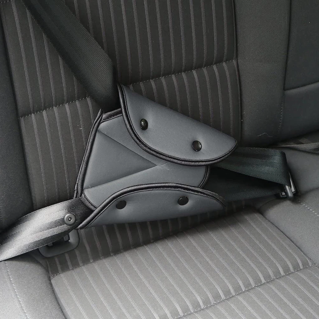 Car Safety Kids Seatbelt Adjuster Seatbelt Pad Seat Belt Triangle Holder