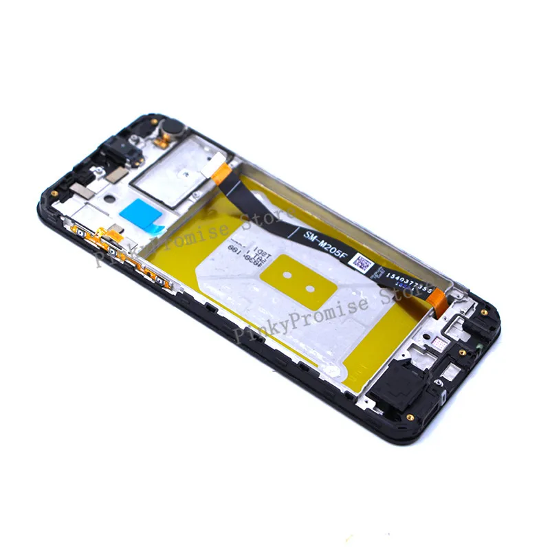 6,3 ''lcd для SAMSUNG Galaxy M20 SM-M205 M205F lcd дисплей кодирующий преобразователь сенсорного экрана в сборе запасные части