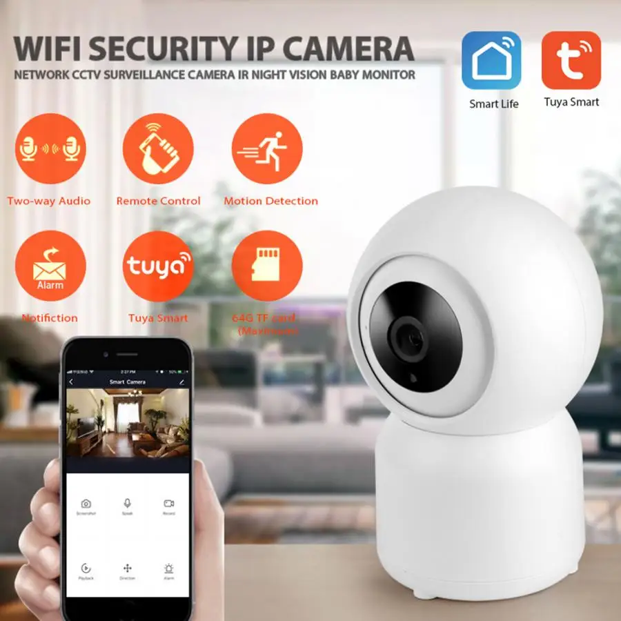 Camaras de seguridad 1080P интеллектуальная беспроводная камера WiFi CCTV домашний монитор