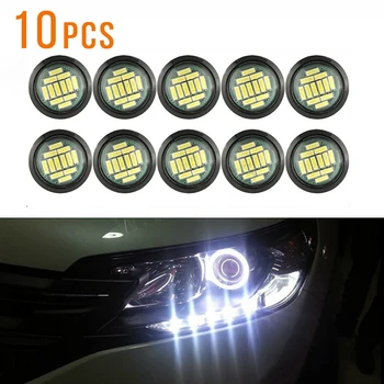 

10pcs White LED Eagle Eye Light 12V 15W Daytime Running DRL Backup Car Rock Lamp Brand New And High Quality