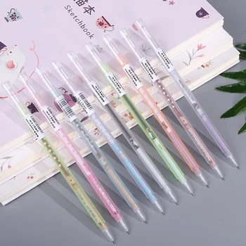 

5pcs Erasable Gel Pen 0.5mm Heat Friction Gel Ink Pens with 50pcs Refills School Office Stationery Drawing Writing Supplies