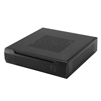 

Thin Itx Mini Case HTPC Home Theater Horizontal Itx Enclosure SECC PC Computer Cabinet Mini-Atx Gaming Desktop Chassis