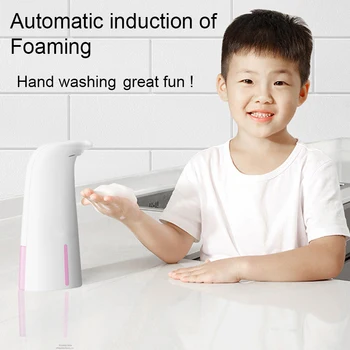 

250mL Automatic Soap Dispenser Infrared Touchless Motion Bathroom Dispenser Smart Sensor Liquid Soap Dispenser for Kitchen