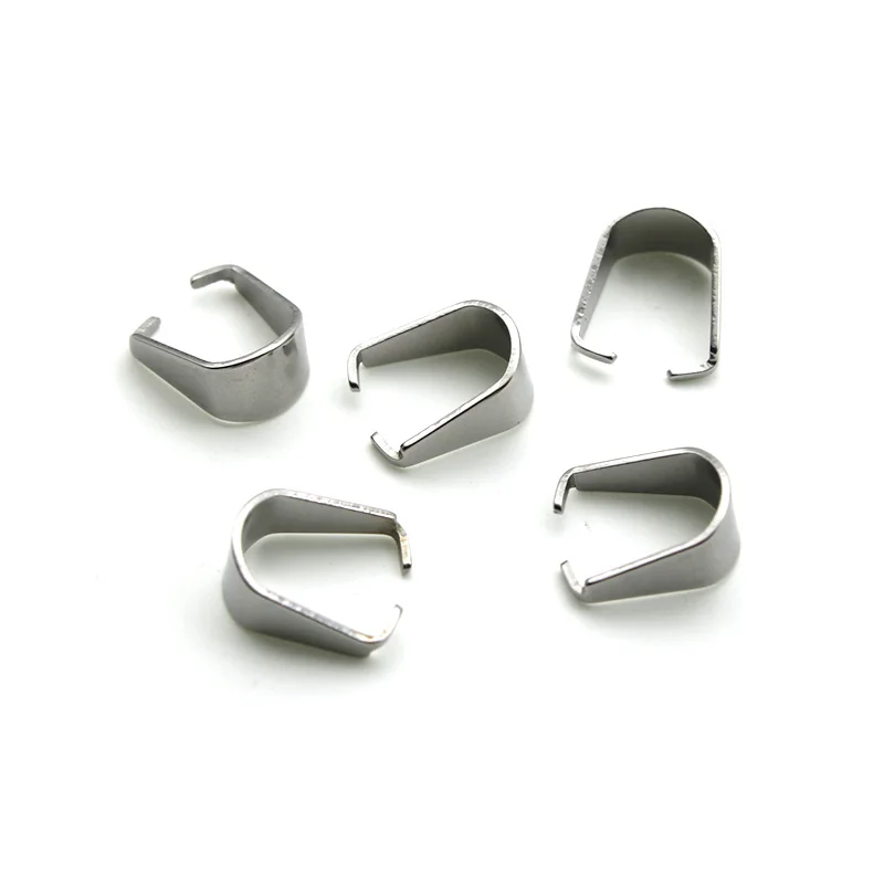 50 Pz Connettori A In Acciaio Per Gioielli Fai Da Te On - Foto 8