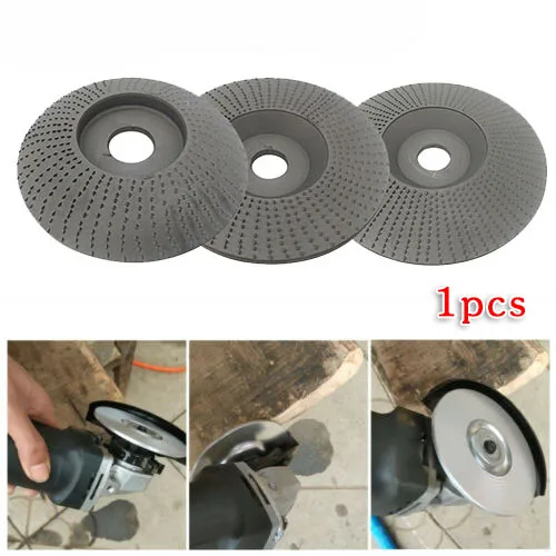 Angle Grinder Polishing Disc Grinding Wheel Shaping Carving Woodwork Tool Bevel(Diameter* Aperture* Thickness