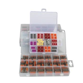 

2020PCT Wire Connector Quick Terminal Block Plug Adapter Mini Universal Combination packages Terminal Kit Wire Connector Adaptor