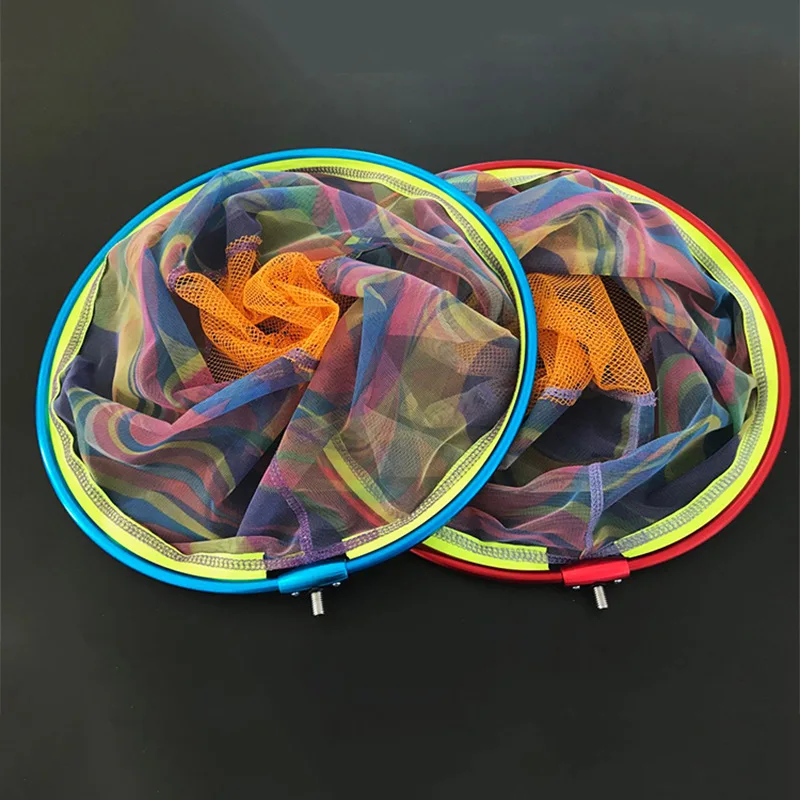 

Aluminium Alloy Landing Net Head Ultra-Light Anti-Hanging Quick-Dry Nanometer String Bag Athletic Big Things Dip Net Fishing Gea