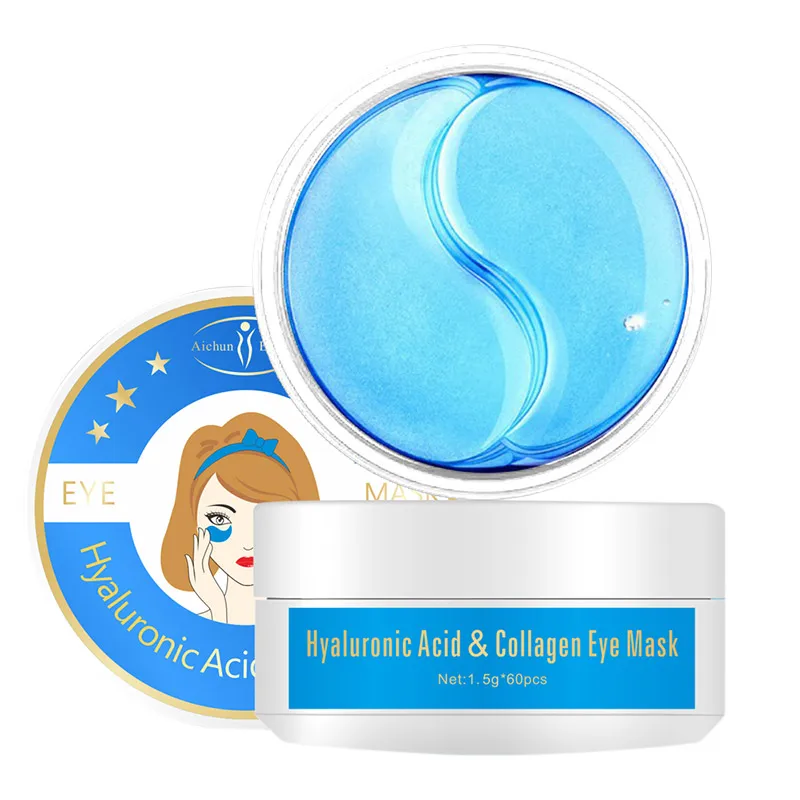 

Hydrating Eye Mask Hyaluronic Acid Collagen Gel Eye Patches Firming Skin Anti-puffiness Dark Circles Eye Patch