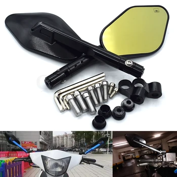 

New universal motorcycle 8mm 10mm CNC aluminum motorcbike rearview mirror For HONDA PCX 125/150 PCX125 PCX150 CBR500R CB500F