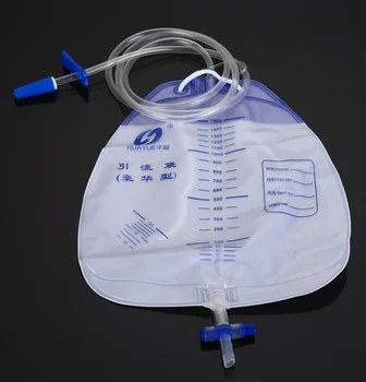 10 pcs Medical thickening anti-backflow disposable drainage bag urine collection bag for men and women 1000/1500ml