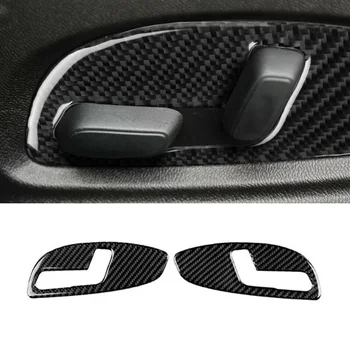 

2x Brand New And High Quality Car Seat Adjustment Panel Sticker Trim Decor For Chevrolet Camaro 2017-19