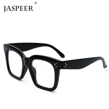 JASPEER негабаритные Квадратные Солнцезащитные очки для женщин Роскошные брендовые модные плоские красные черные прозрачные линзы мужские солнцезащитные очки UV400