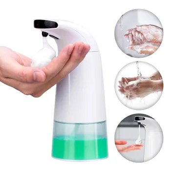 

Infrared Sensor Soap Dispener Waterproof Automatic Touchless Soap Dispenser Infrared Sensor Foam Dispenser for Hotel Bathroom