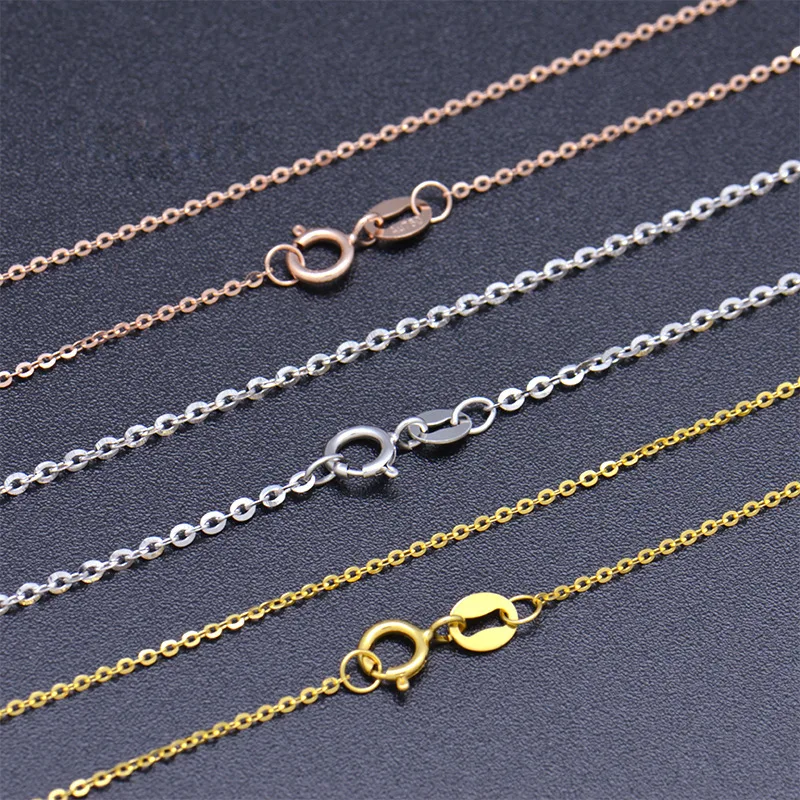 

Cross WOMEN'S Necklace Elegant Flat O Chain Choker Multi-color Selectable 0 Words plus Extended Chain Necklace