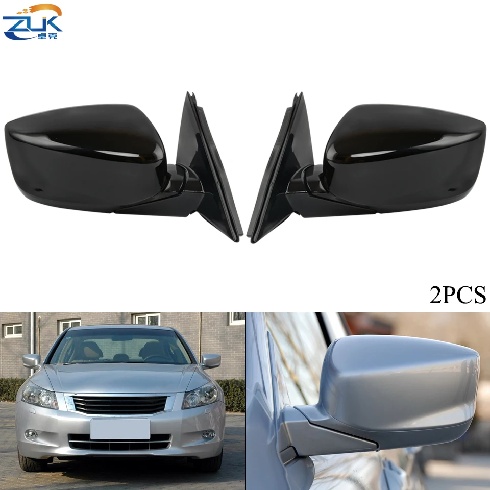 ZUK пара экстерьера автомобиля зеркало заднего вида в сборе для HONDA ACCORD Asian CP1 CP2 CP3