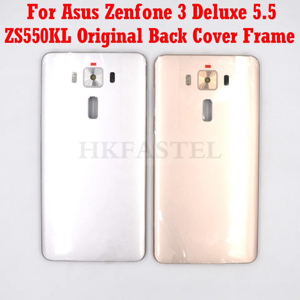 ZS550KL корпус для Asus Zenfone 3 Deluxe 5,5 ZS550KL задняя крышка батарейный отсек объектив камеры(без кнопки громкости