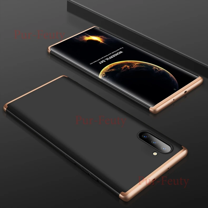 Чехол для samsung Galaxy Note 10 Plus 10+ SM-N975F/DS 360 градусов Полная защита чехол для samsung Galaxy Note 10 SM-N970F/DS