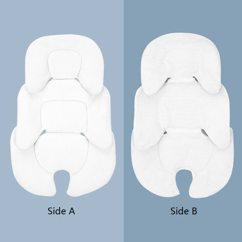 Baby Stroller Cushion Car Seat Insert Baby Head Neck Support Pillow Mattress Breathable Mesh Liner Mat Pram Thermal Mattress best stroller for kid and baby