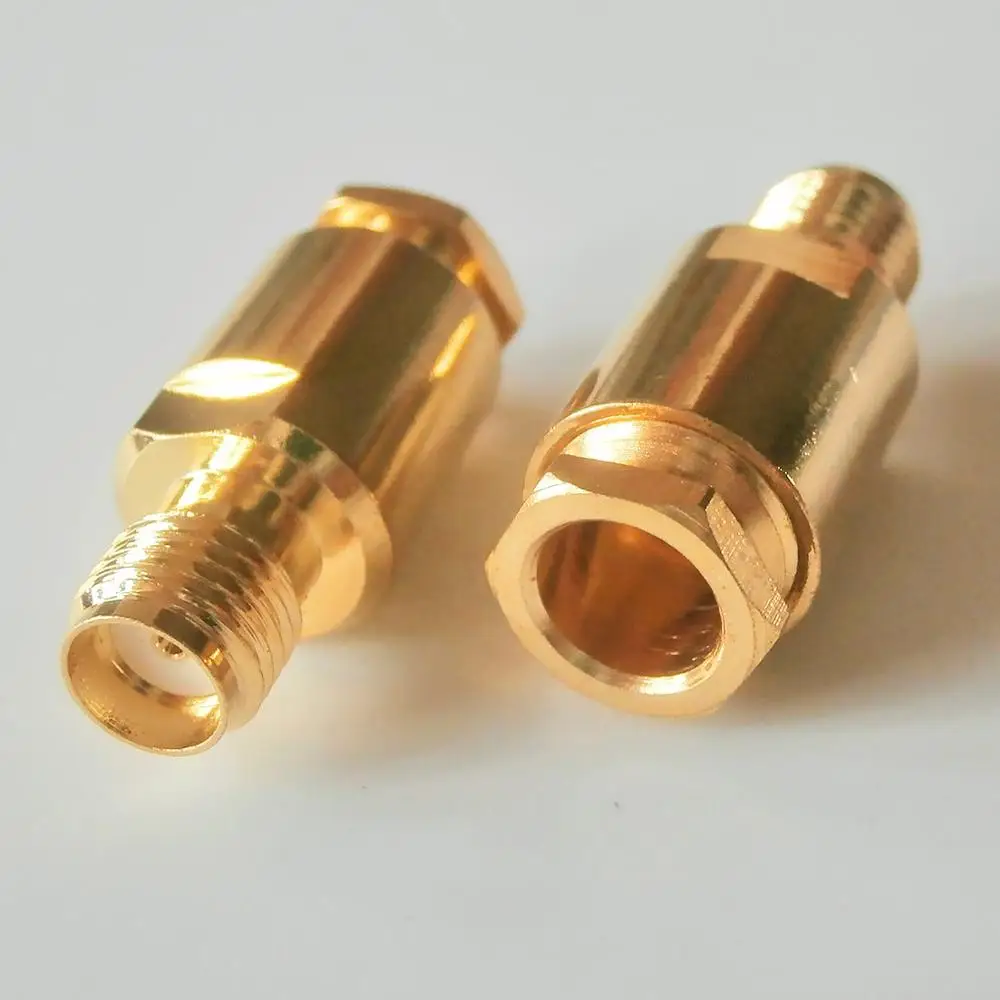 10X Pcs ǰ RF Ŀ SMA  ÷ Ŭ ִ RG58 RG142 RG223 RG400 LMR195 ̺  Ȳ ݵ